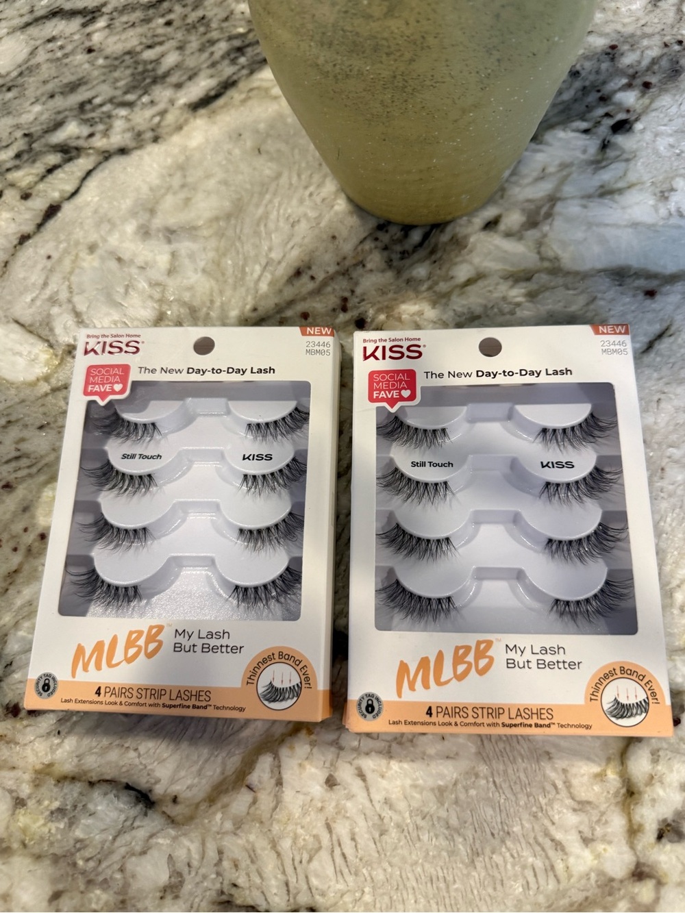 KISS MLBB My Lash But Better 4 Pairs Strip Lashes - Black 2 Boxes